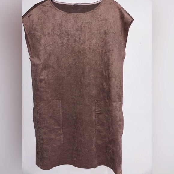 Wilfred Brown Mini Dress - Picture 2 of 9